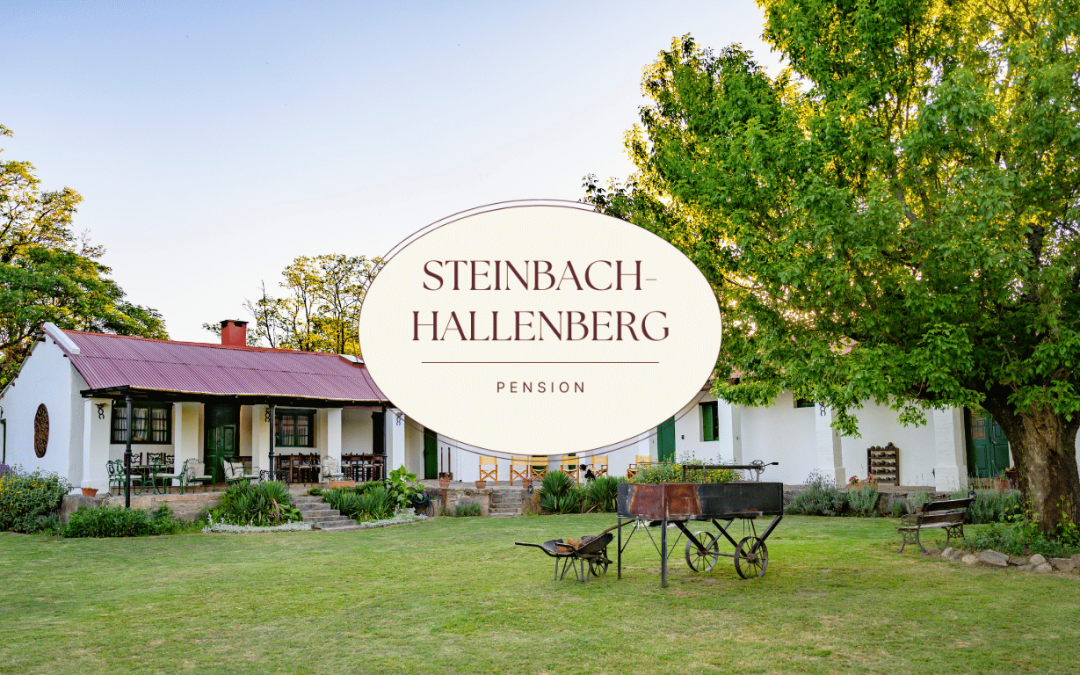 Eine Pension in Steinbach-Hallenberg mit Blick auf den Thüringer Wald